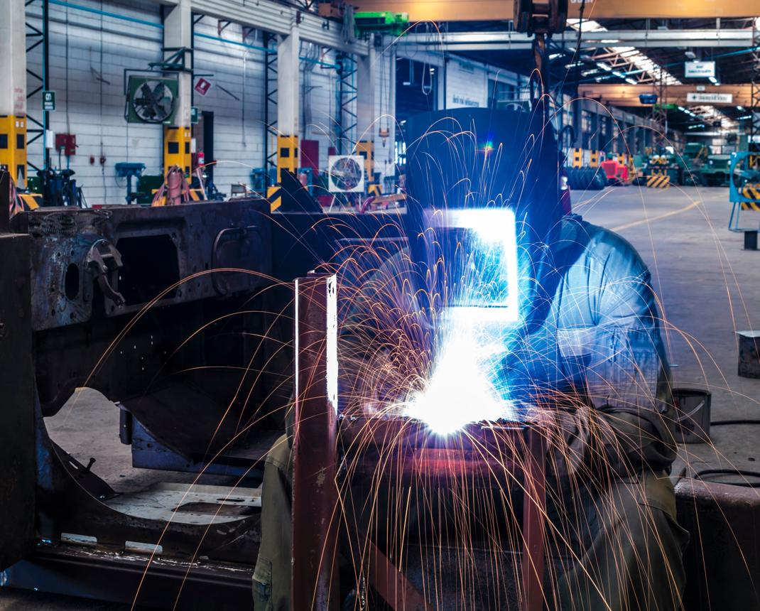 Welding fabrication work